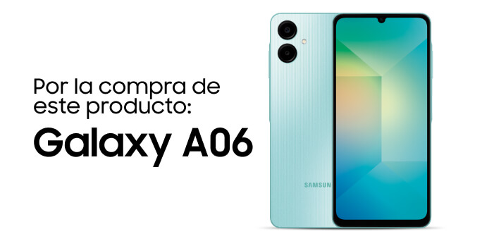 Por la compra de tu Galaxy S25 Ultra: un Galaxy A06
